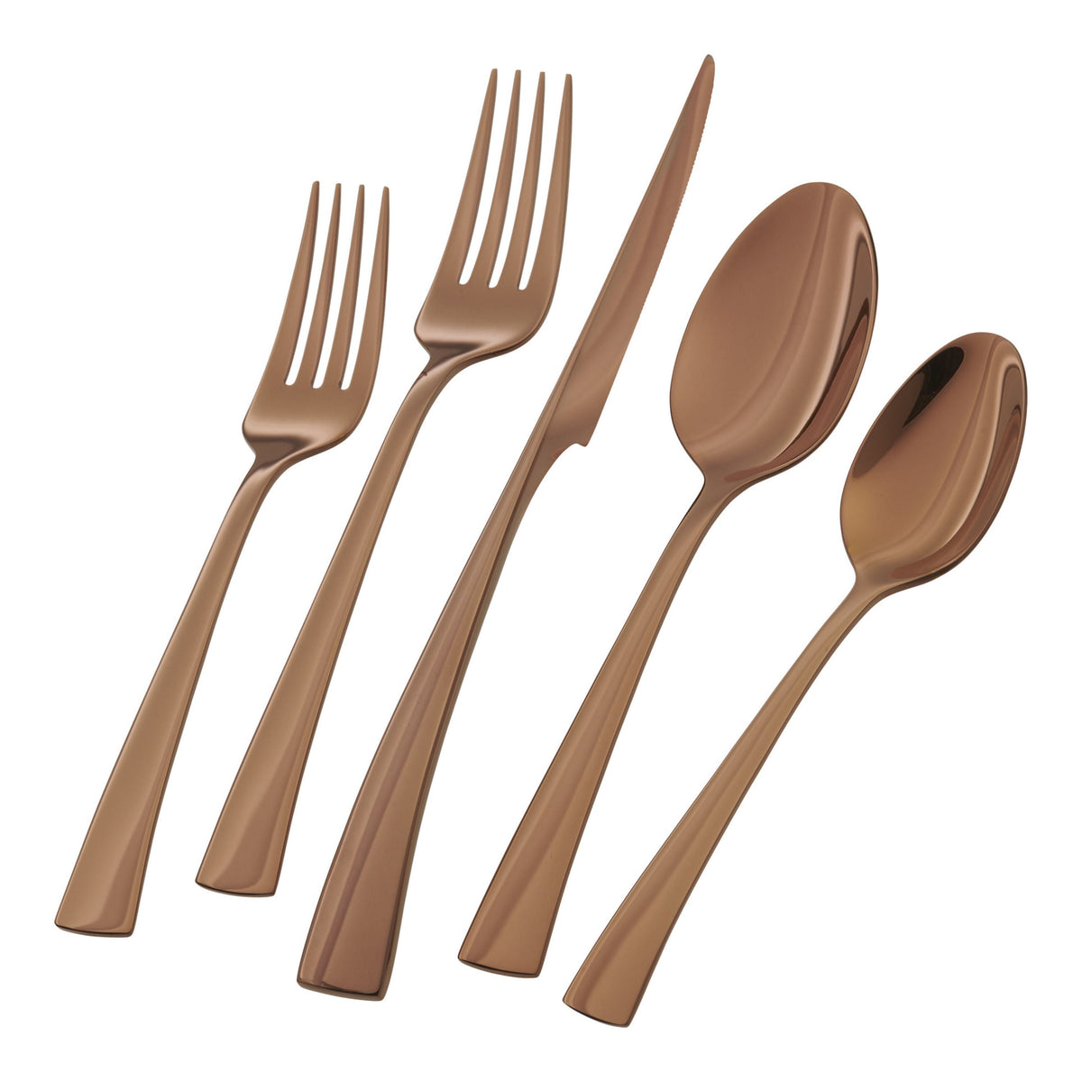 ZWILLING Bellasera 20 Piece Flatware Set Polished, Rose-0