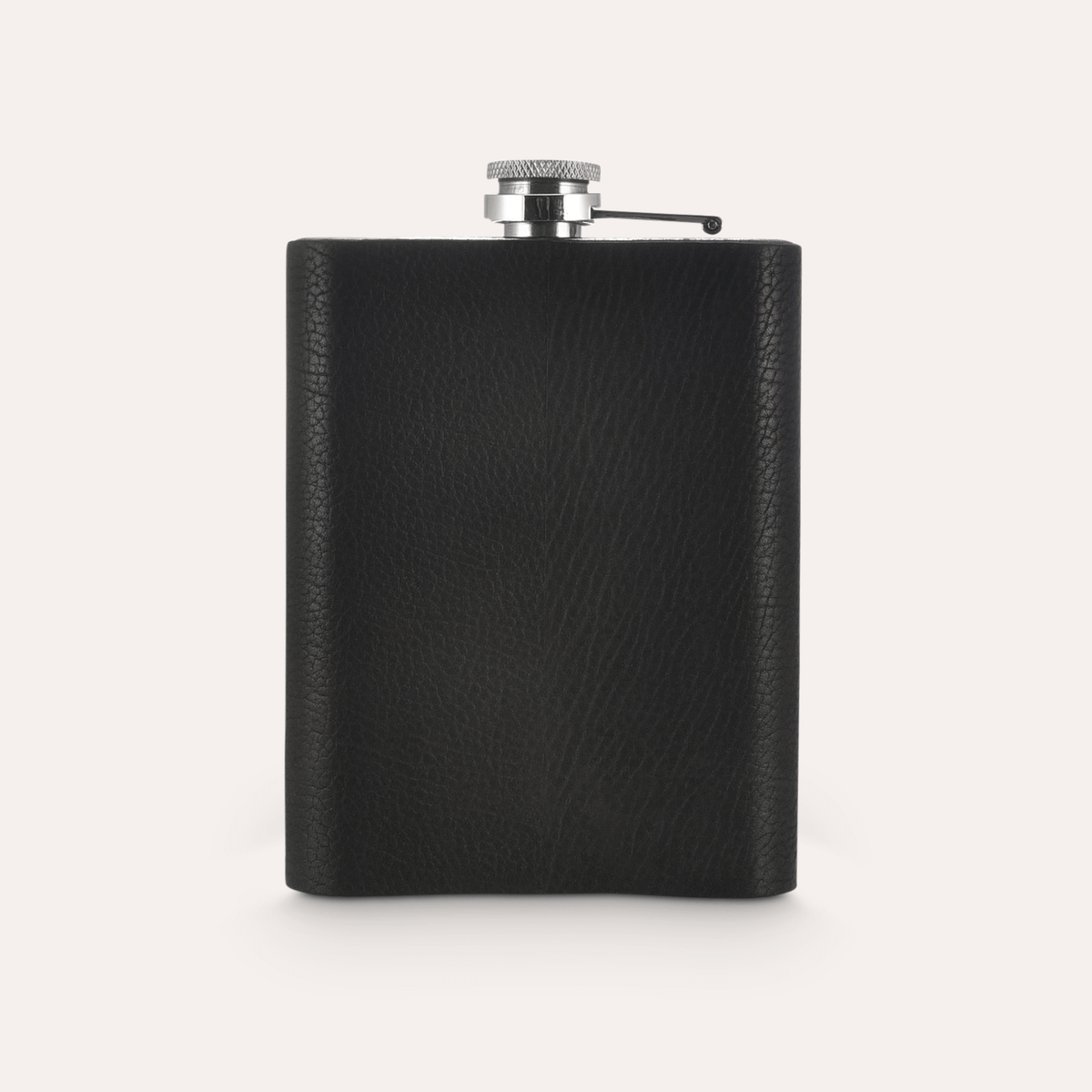 Ghetteaux Brands Leather Flask Black
