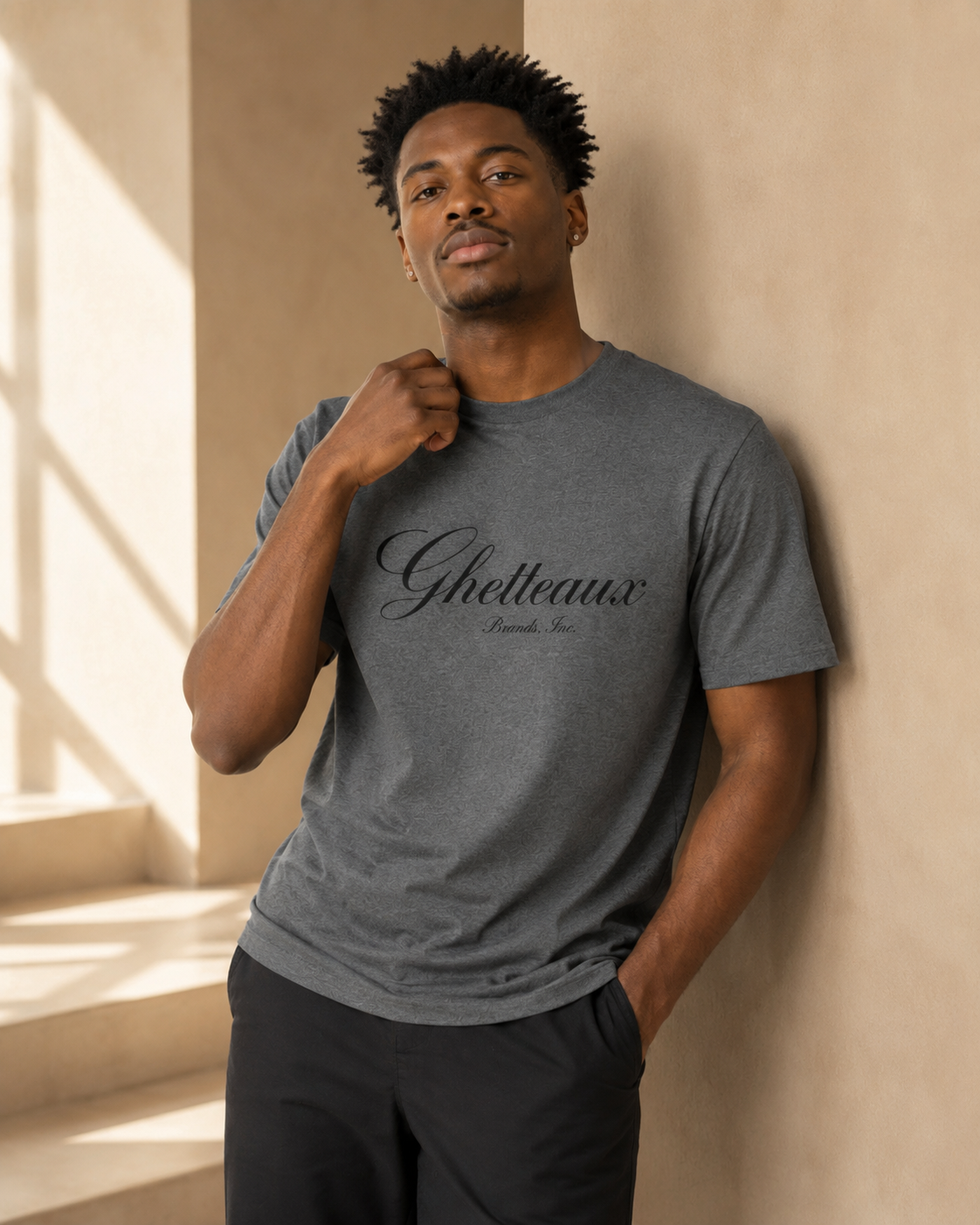 Classic Ghetteaux in Slate (NEW) on Gray Men&