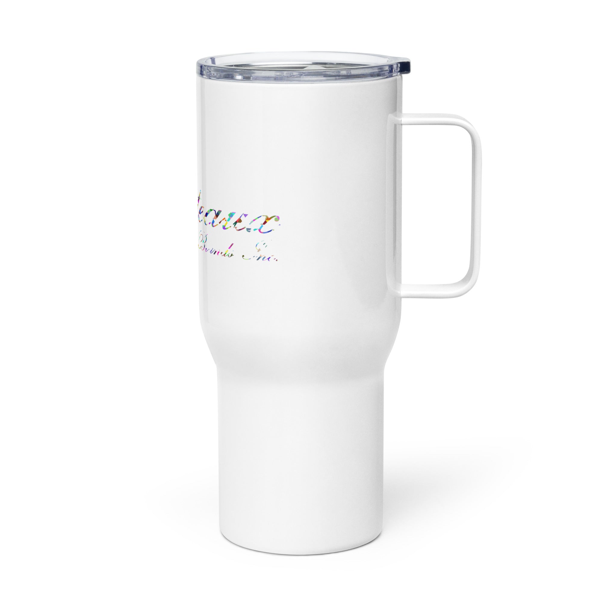 Classic Ghetteaux in PrisimMulti Travel Mug w/ handle