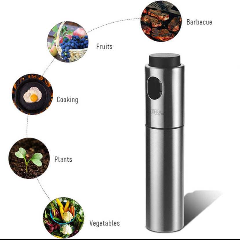 Stainless Steel Oil Spray Bottle