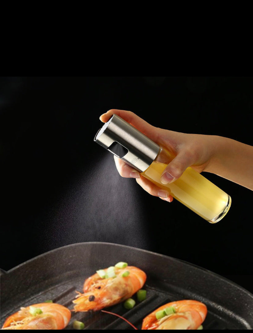 Stainless Steel Oil Spray Bottle