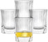 Carved Vertical Lines whiskey glass 60 - 0.294ltr - 4 glasses-0