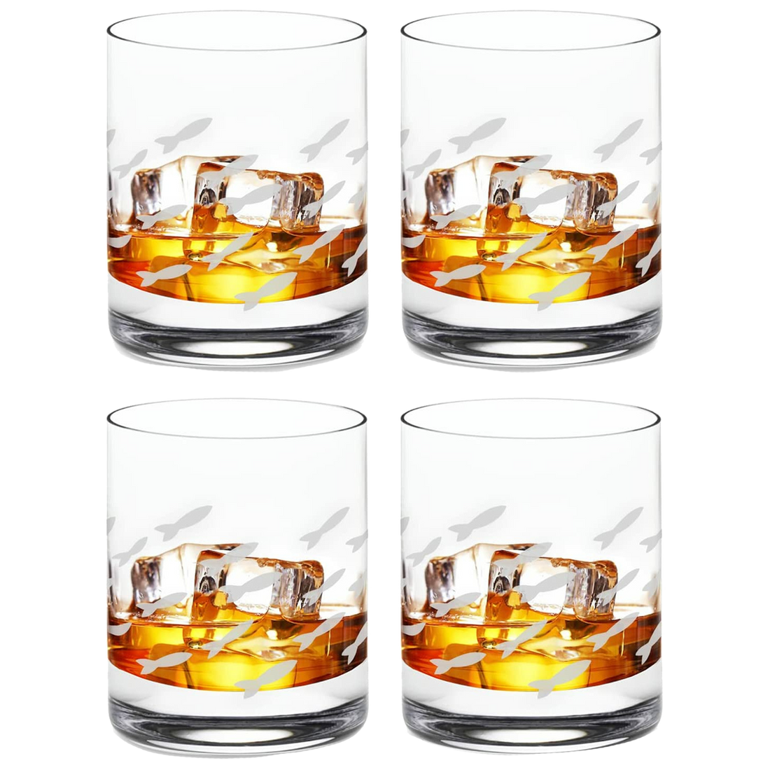 Fish Old Fashion Drinking Glasses Fish Glasses For White And Red Wine Water Or Whiskey By The Wine S-0