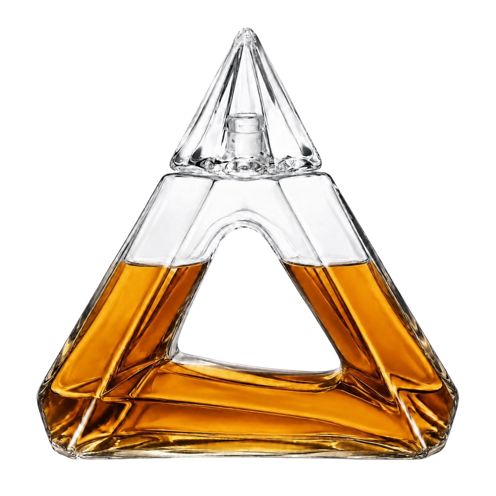 Penrose Pyramid Whiskey Decanter