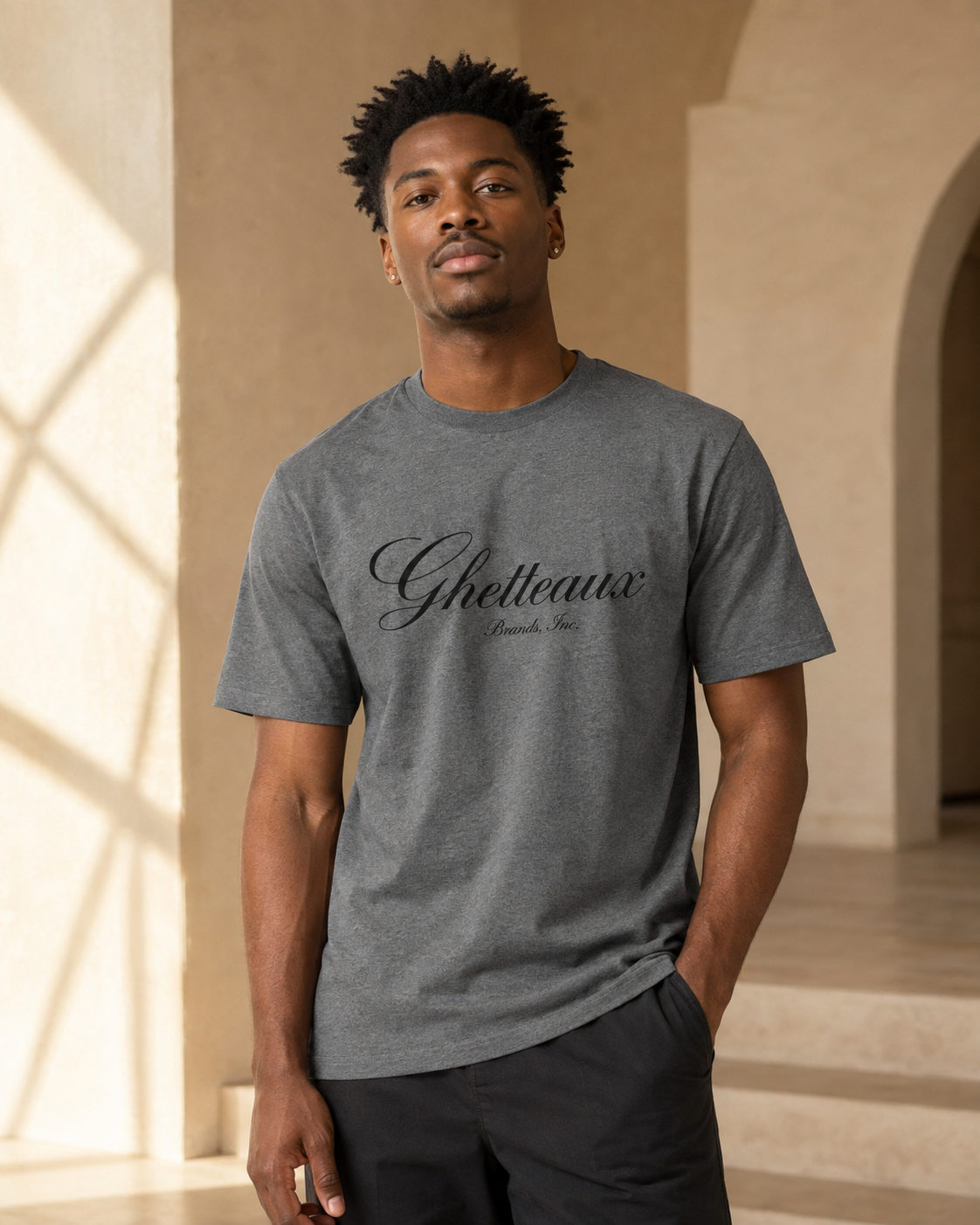 Classic Ghetteaux in Slate (NEW) on Gray Men&