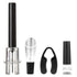Brentwood Air Pump Wine Bottle Opener with Foil Cutter, Vacuum Stopper, Aerator Pourer-0