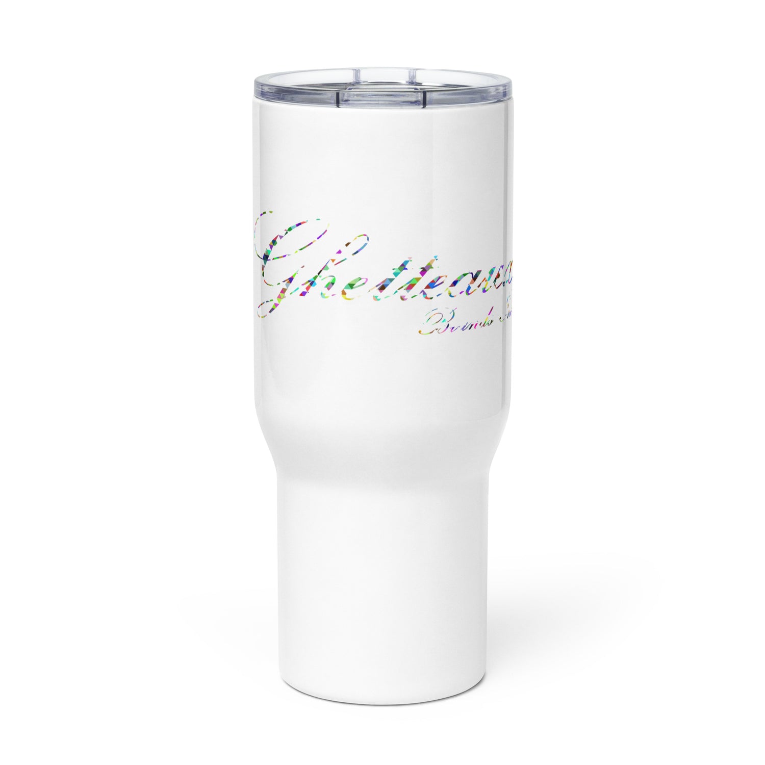 Classic Ghetteaux in PrisimMulti Travel Mug w/ handle