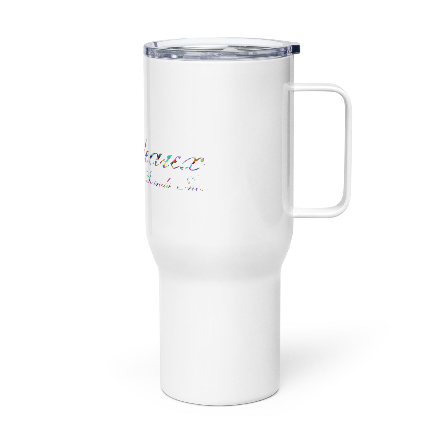 Classic Ghetteaux in PrisimMulti Travel Mug w/ handle