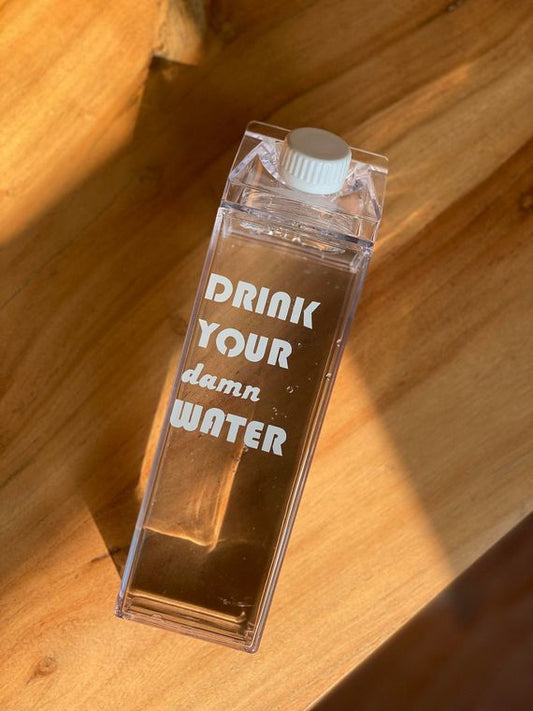 Milk Carton Water Bottle