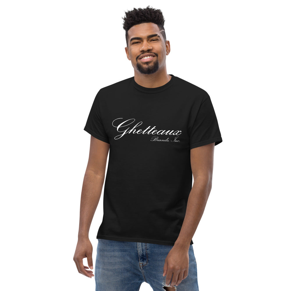 Classic Ghetteaux in White on Black