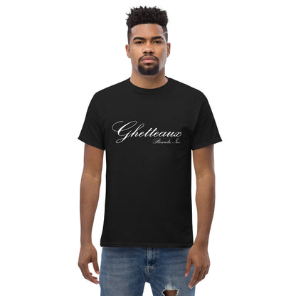 Classic Ghetteaux in White on Black
