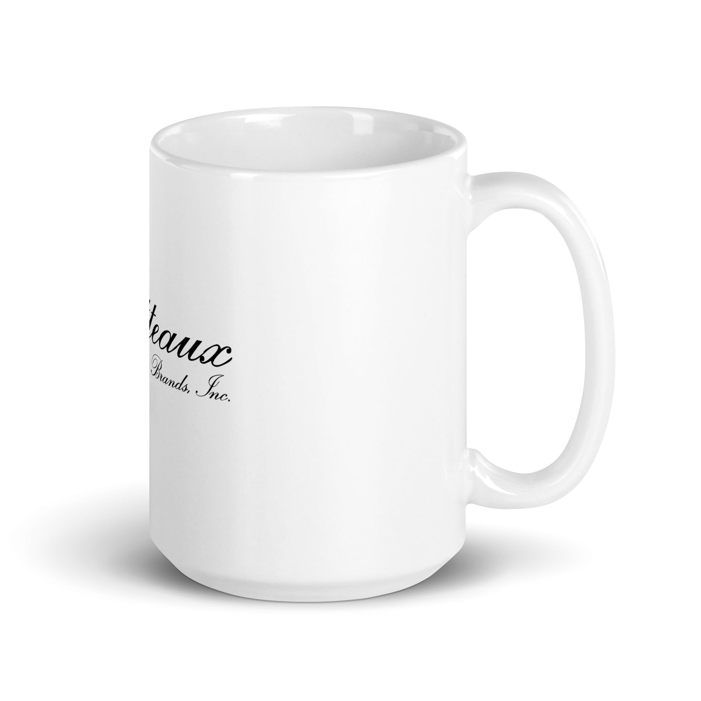 Classic Ghetteaux in Black on White Glossy 15oz Mug
